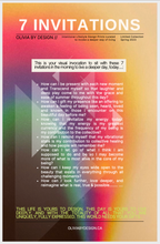 Load image into Gallery viewer, 7 INVITATIONS