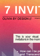 Load image into Gallery viewer, 7 INVITATIONS